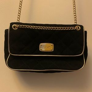 Michael Kors Jet Set Quilted Suede Bag